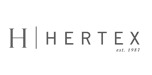 Hertex Wallpaper Logo with icon and year est: 1987
