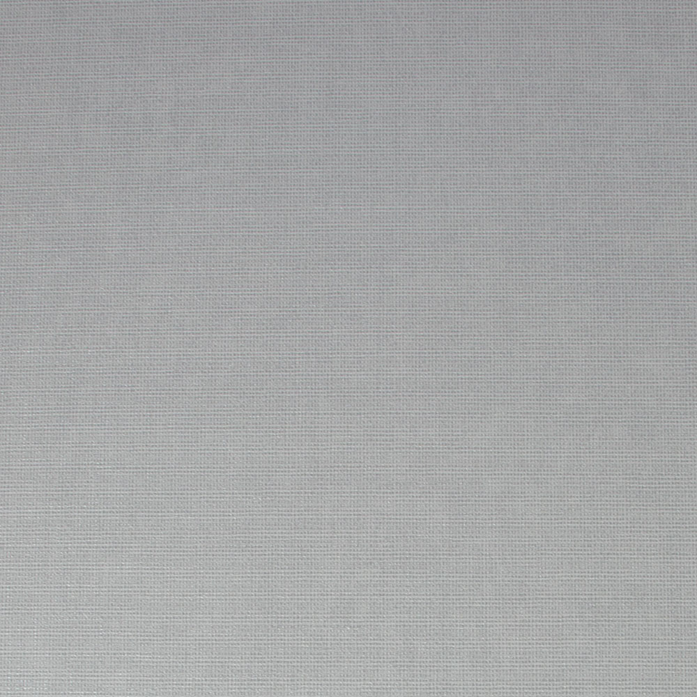 Close up of colour swatch and texture of the hessian grey wallpaper