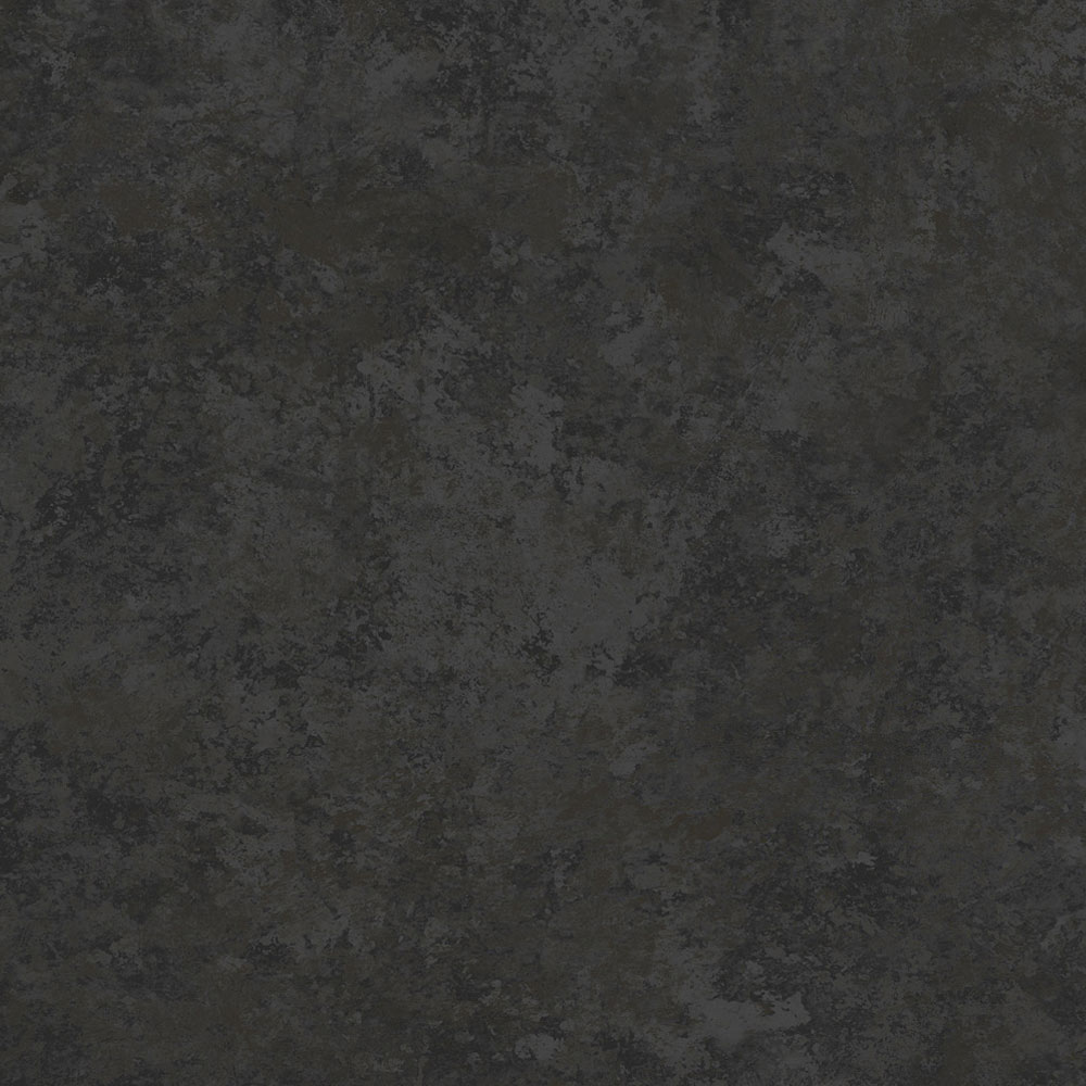 Detail of the concrete plaster black wallapper with textured plaster look