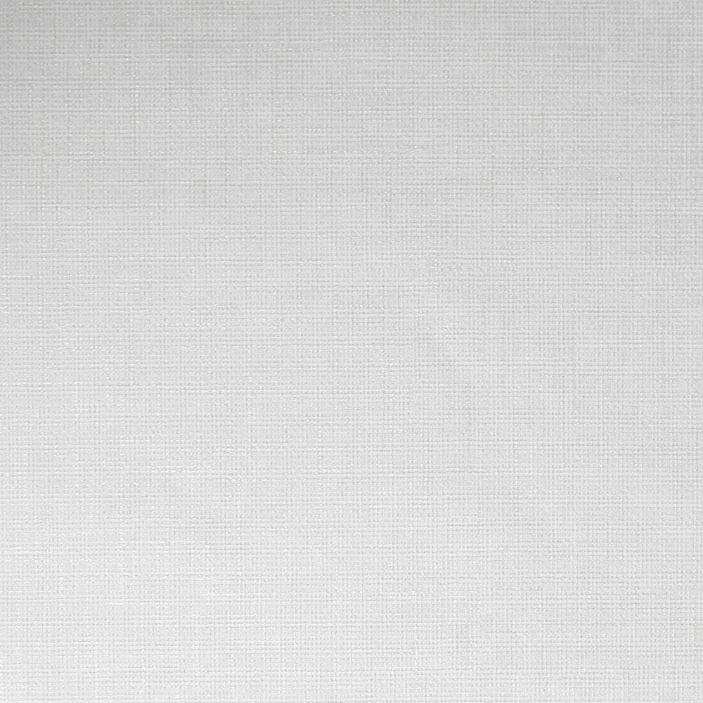 Close up of the hessian texture in this white wallpaper